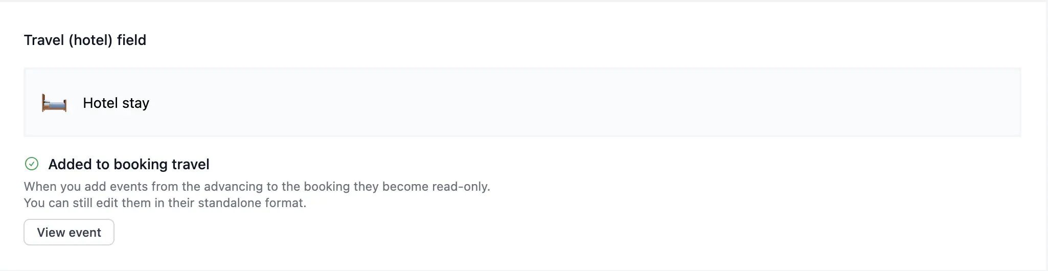 Added hotel to booking